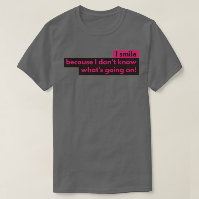 Hard of Hearing Typography Design T-Shirt (Design Front)