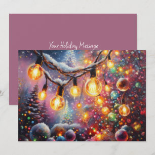 Hard Pastel Drawing Christmas Motifs Holiday