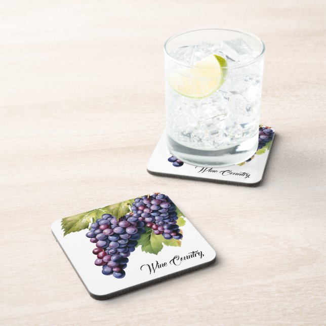 Hard Plastic Coaster (Right Side)