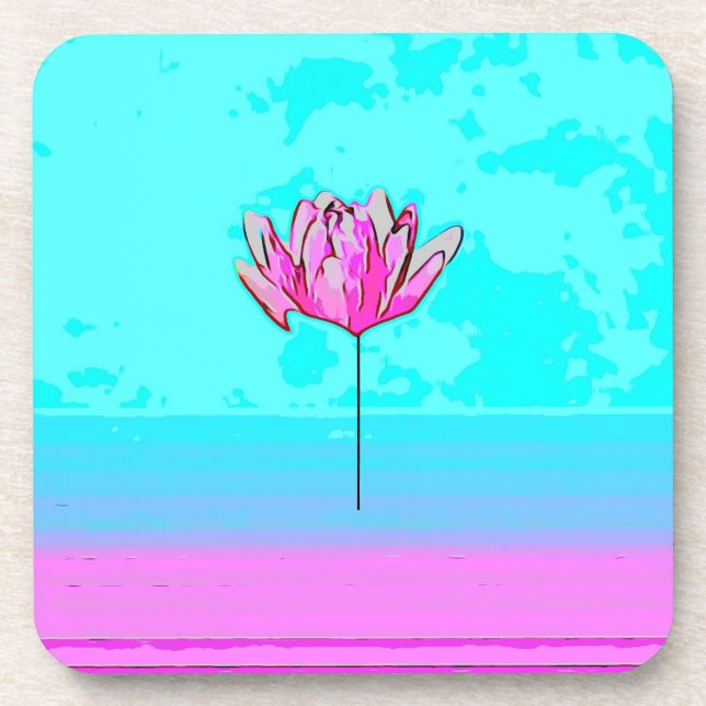 Hard plastic coaster (Front)