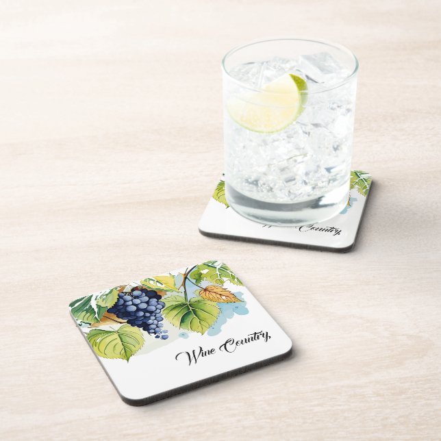 Hard Plastic Coaster (Right Side)