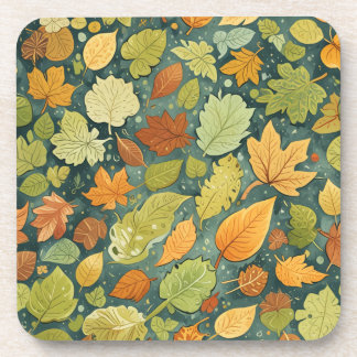 Hard plastic coaster