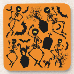 Hard plastic coaster