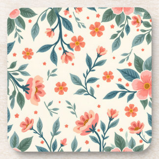 Hard plastic coaster