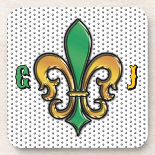 Hard plastic coaster