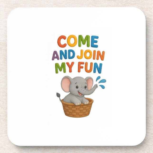 Hard plastic coaster (Front)