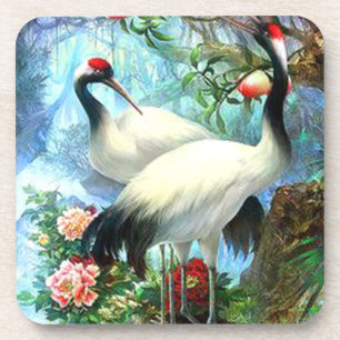 Hard plastic coaster