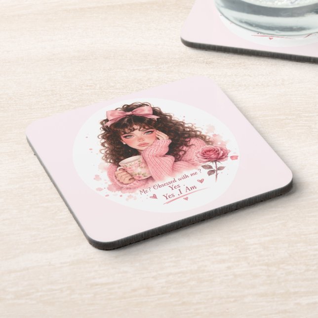 Hard plastic coaster (Left Side)