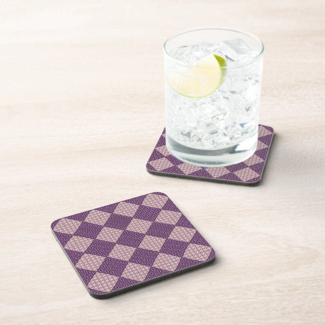 Hard Plastic Coaster (Right Side)