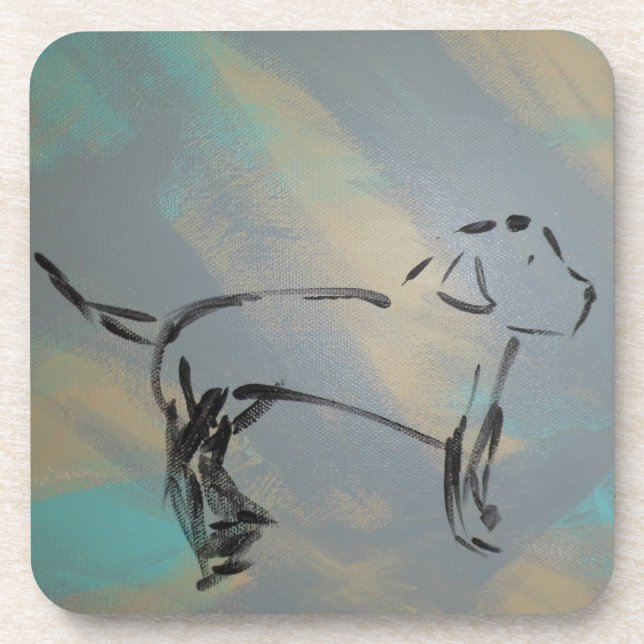 Hard plastic coaster (Front)