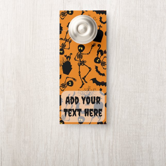 Hard plastic coaster door hanger (On Knob)