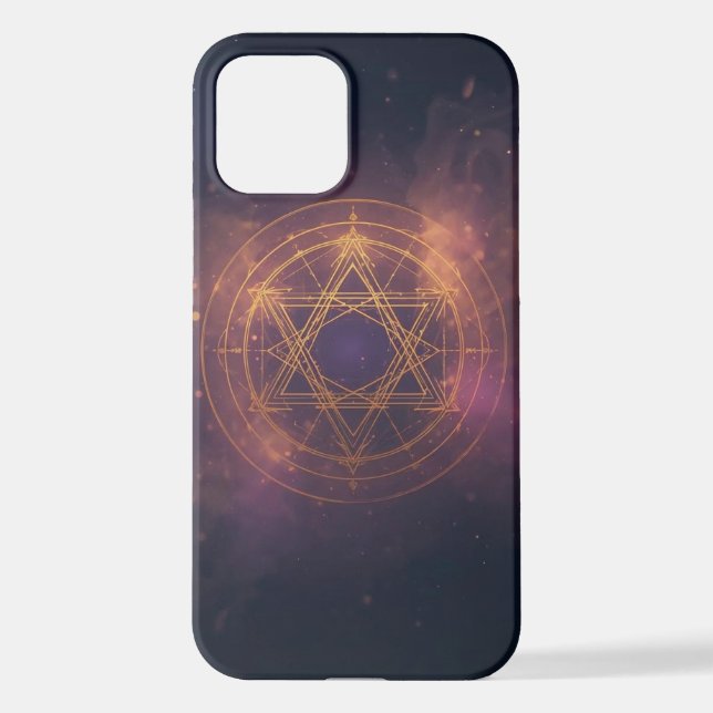 Hard plastic coaster iPhone case (Back)