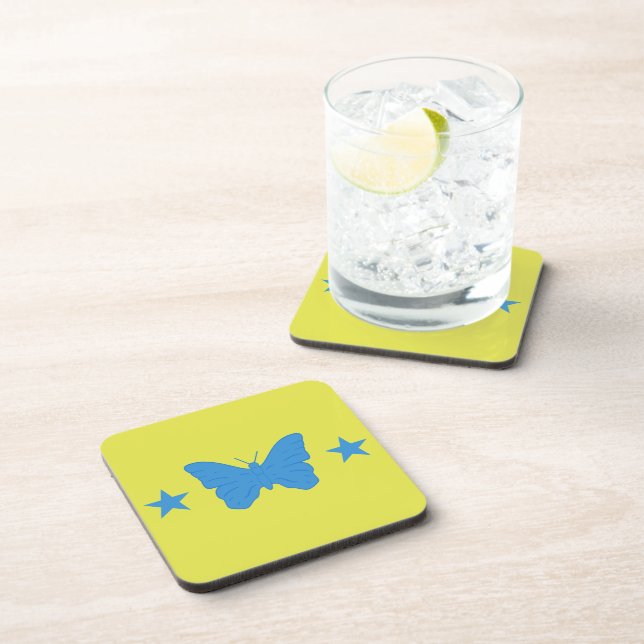 Hard plastic coaster with flag of Bady Bassit (Right Side)