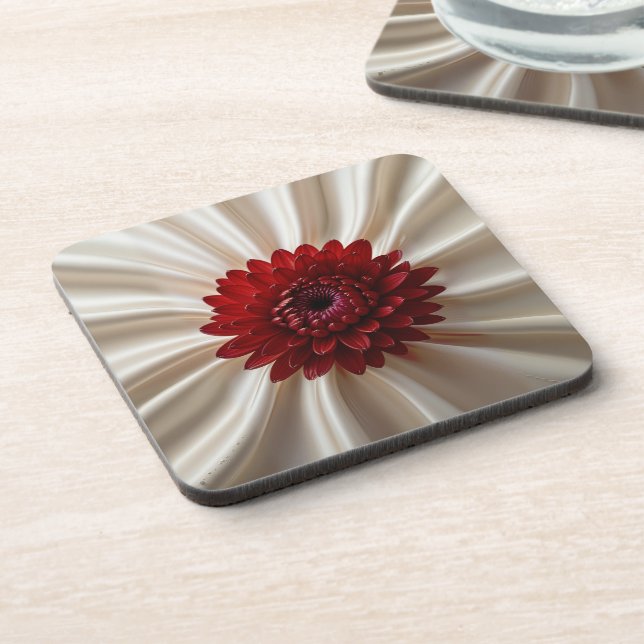 Hard plastic coaster with Japanase Colours (Left Side)