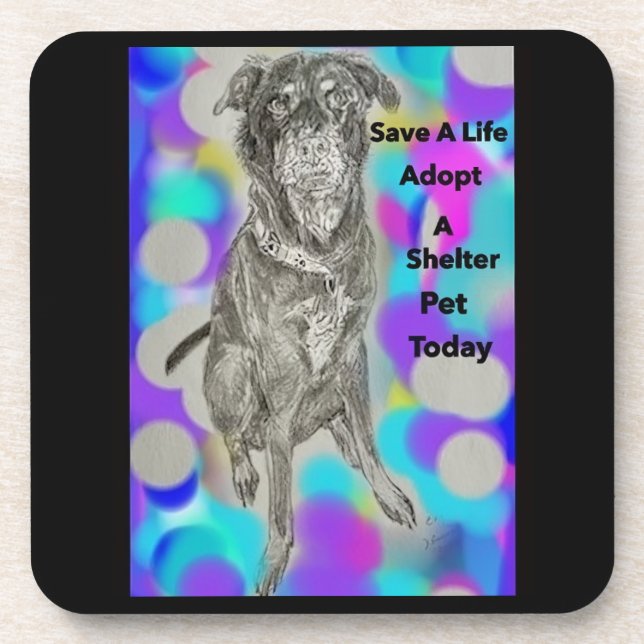 Hard Plastic Coasters (Front)