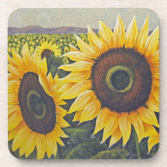 Hard Plastic Coasters (Front)