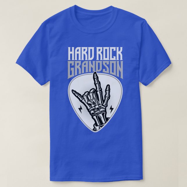 Hard Rock Grandson Rock Hand Sign T-Shirt (Design Front)