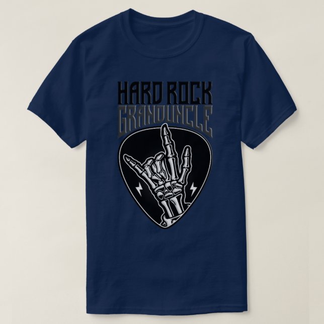Hard Rock Granduncle Rock Hand Sign1 T-Shirt (Design Front)