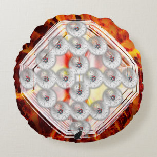 Hard Rock Round Pillow