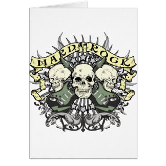 Hard Rock Skull and Guitars
