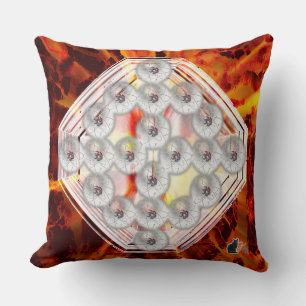 Hard Rock Throw Pillow