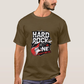 Hard Rock Zone Heavy Metal Guitar T-Shirt
