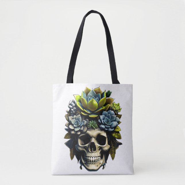 Hard Times Soft Leaves Tote Bag (Front)