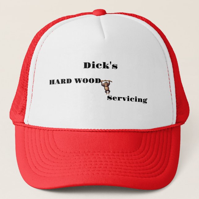 Hard Wood Hauler Trucker Hat (Front)