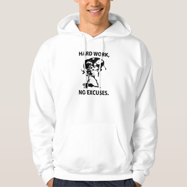 "Hard Work" Hoodie (Front)