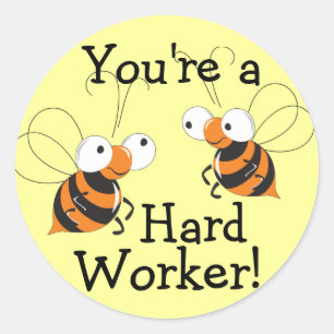 Hard Worker Reward Stickers