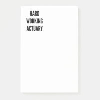 Hard Working Actuary