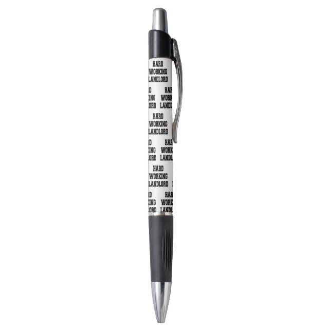 Hard Working Landlord Pen (Bottom (Vertical))