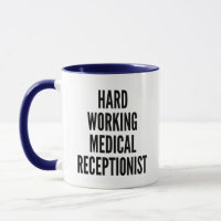Hard Working Medical Receptionist