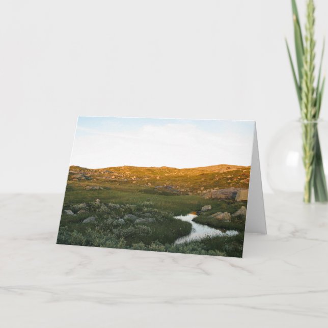 Hardangervidda Norway Card (Front)