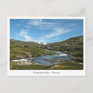 Hardangervidda Norway Postcard
