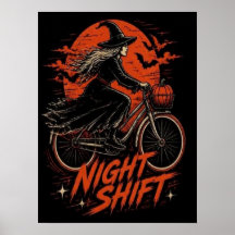 Hardball Syndicate Retro Halloween Night Shift Wit