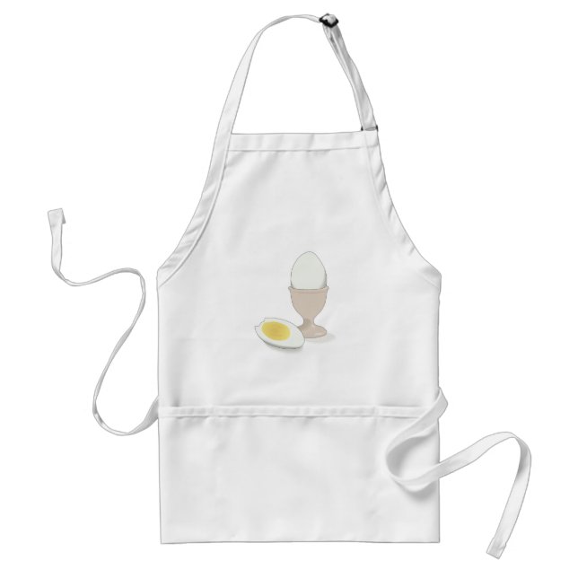 hardboiled egg standard apron (Front)