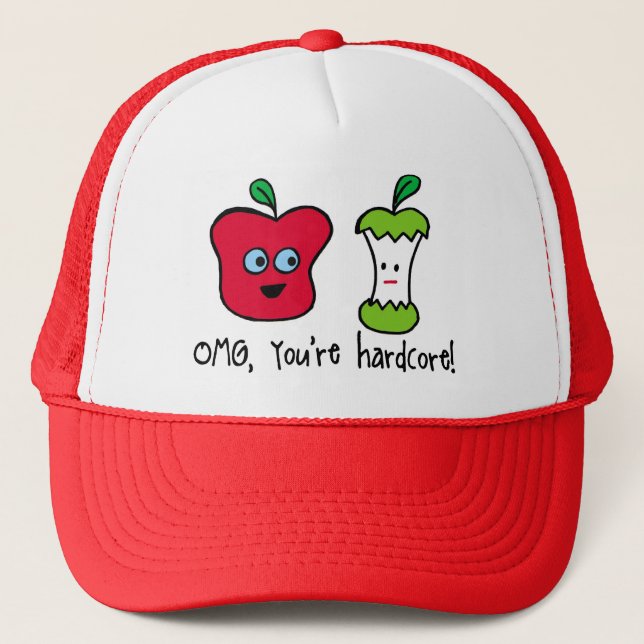 hardcore apple hat (Front)