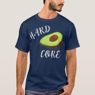 Hardcore Avocado Funny T Shirt