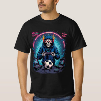 Hardcore Beyond Limit – Rétro Skull Gamer T-shirt