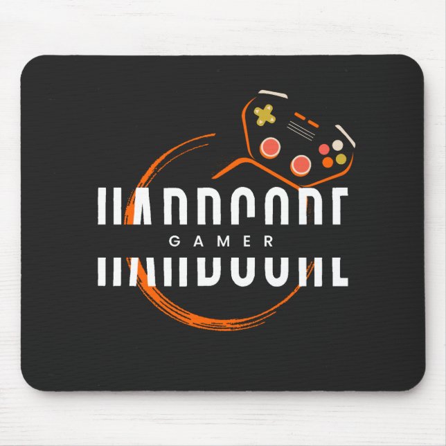 Hardcore Gamer Mousepad (Front)