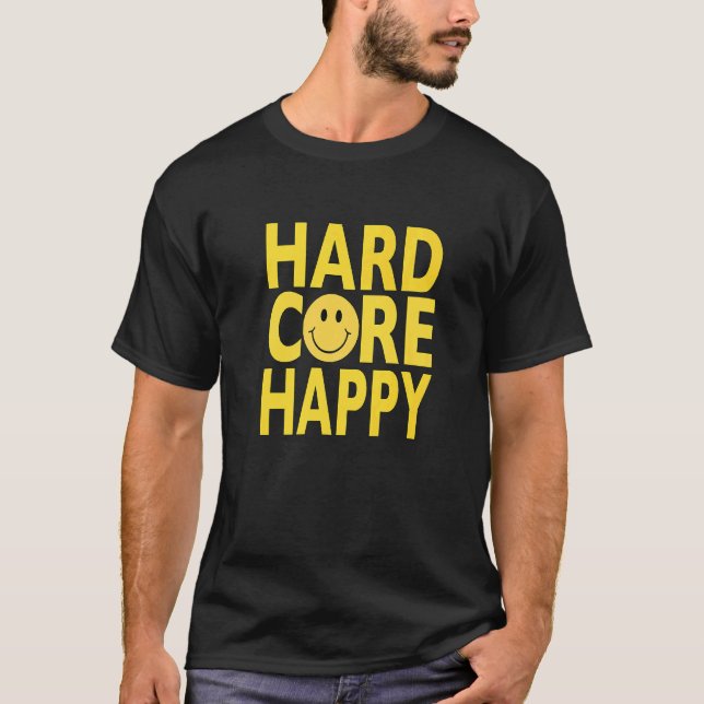 Hardcore Happy Ravers T-Shirt (Front)