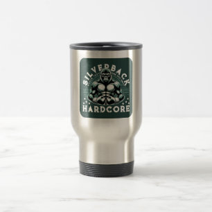 HARDCORE SILVERBACK GORILLA TRAVEL MUG