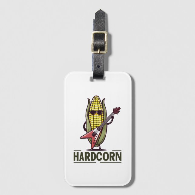 HardCorn Luggage Tag (Front Vertical)