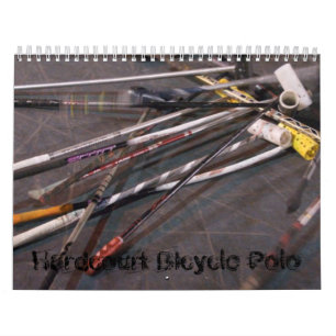 Hardcourt Bicycle Polo - Customized Calendar