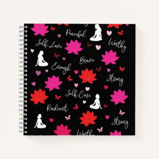 Hardcover Spiral Notebook | Self-Care Journal