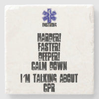 Harder! Faster! Deeper!Calm Down Talking About CPR