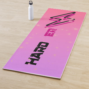 Harder Workout Mat Modern Gym Fitness