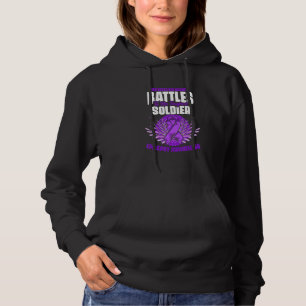 Hardest Battle Support Epilepsy Survivor Epilepsy Hoodie