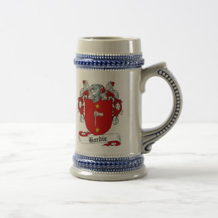 Hardie Coat of Arms Stein - Family Crest